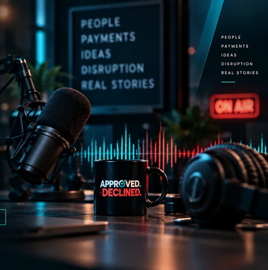 Podcast studio microphone